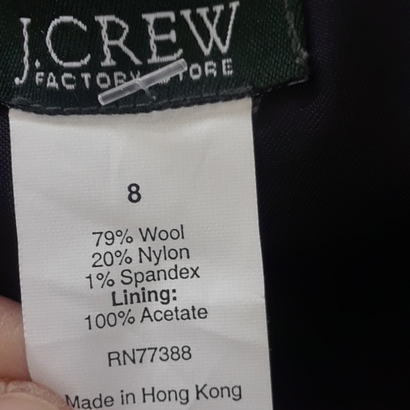 J.CREW..NWT..GRAY PINSTRIPE SUIT - Picture 6 of 13